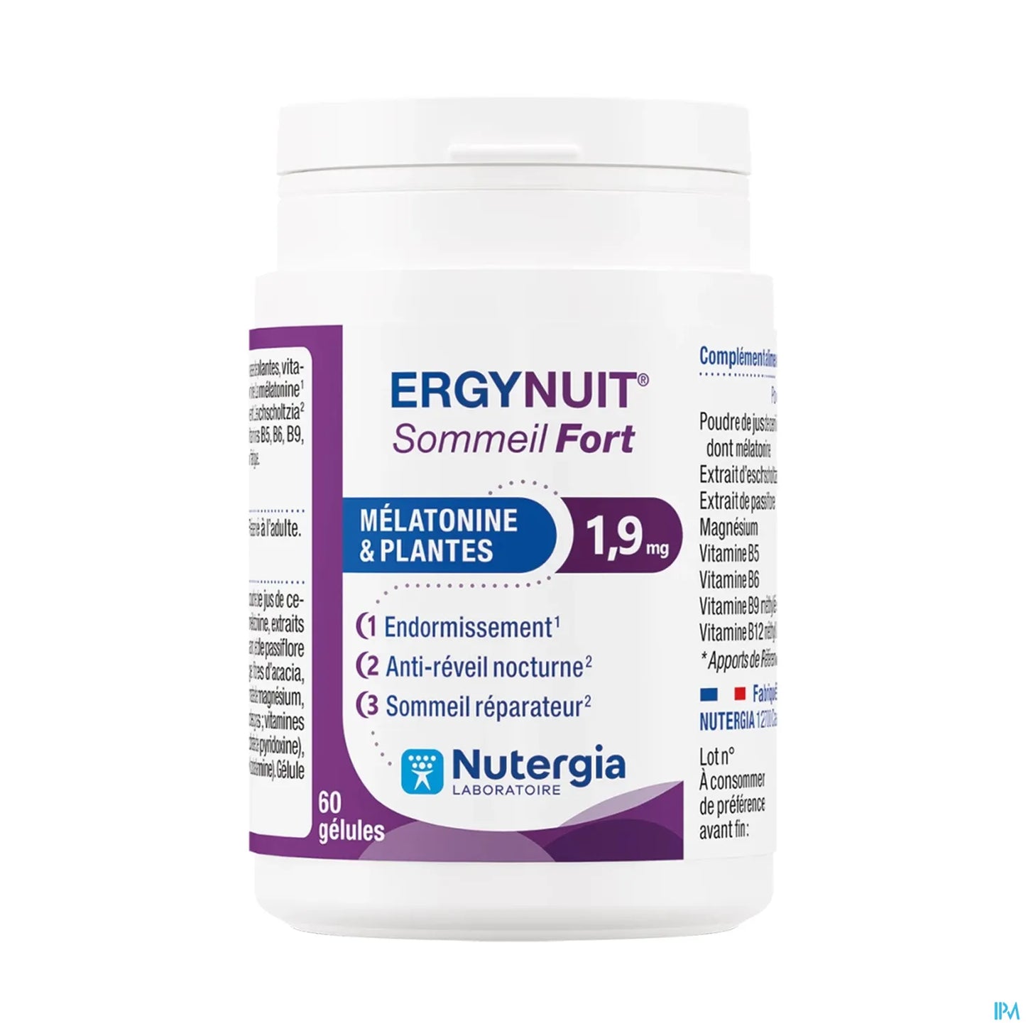 Ergynuit Sommeil Fort 60 Gélules