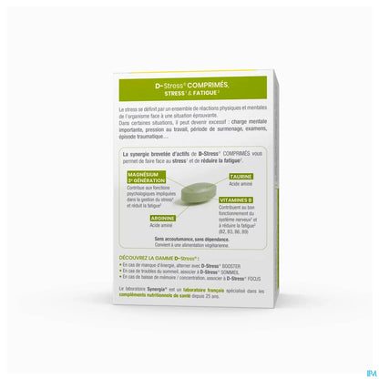 Synergia D Stress Comprimés 120 unités