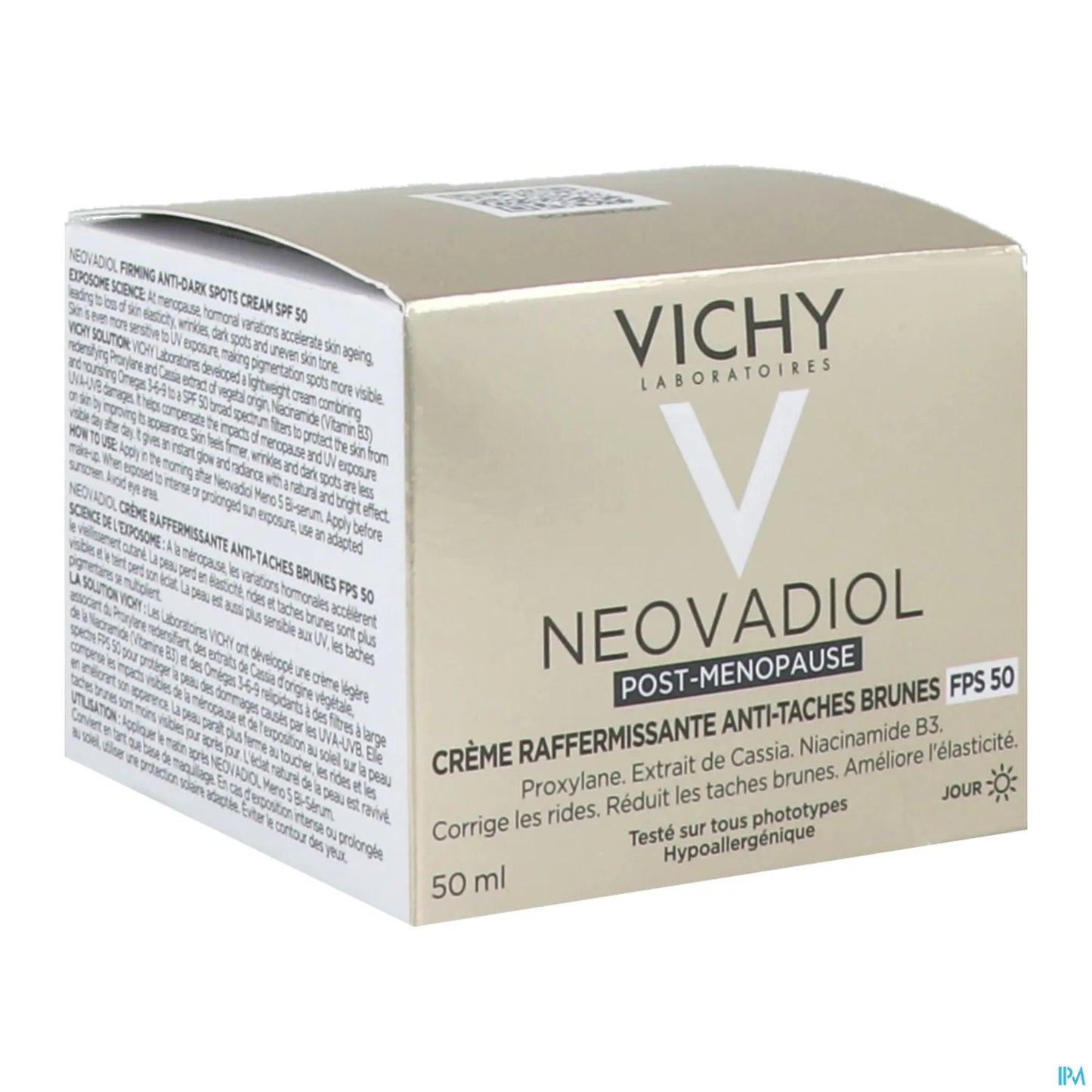 Neovadiol Post-Menopause Anti-Dark Spot Cream Resdensifying Firming SPF50 50ml