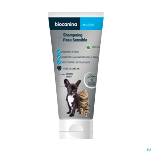 Shampoing Peau Sensibles Chiens et Chats 200 ml