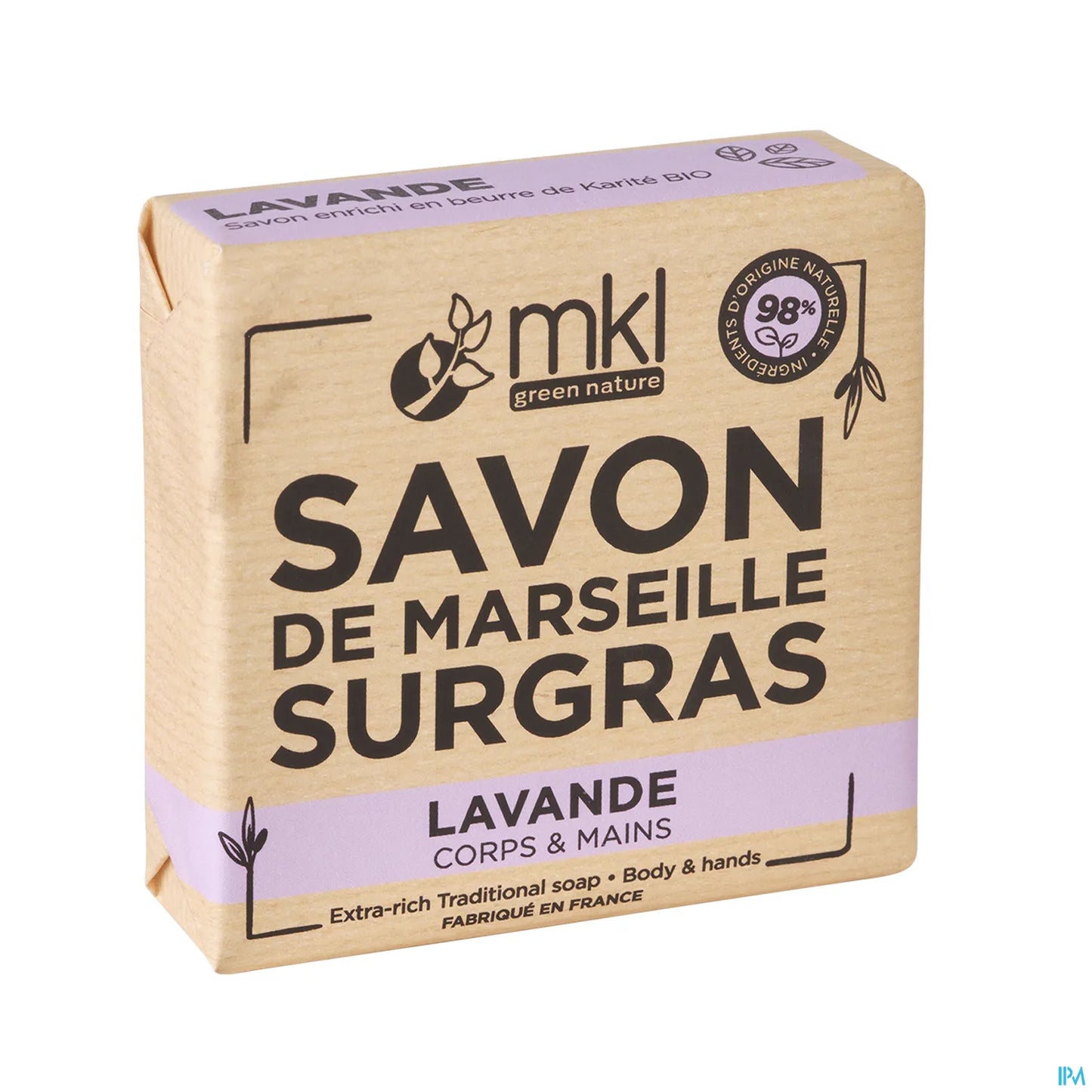 Savon de Marseille Lavande 100g