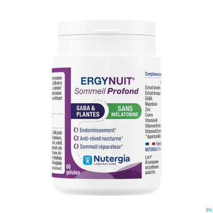 Ergynuit Deep Sleep 60 Capsules