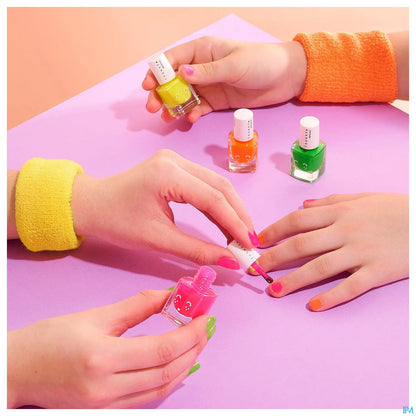 Watermelon Neon Green Nail Polish