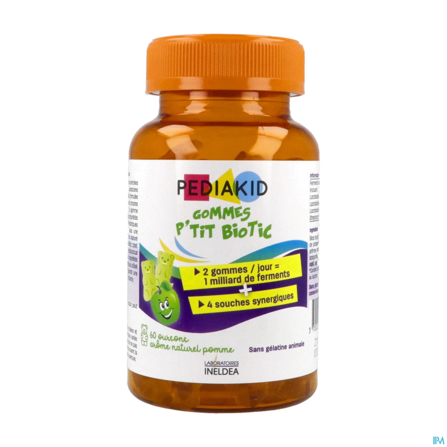 Gommes P'tit Biotic 60 Gommes