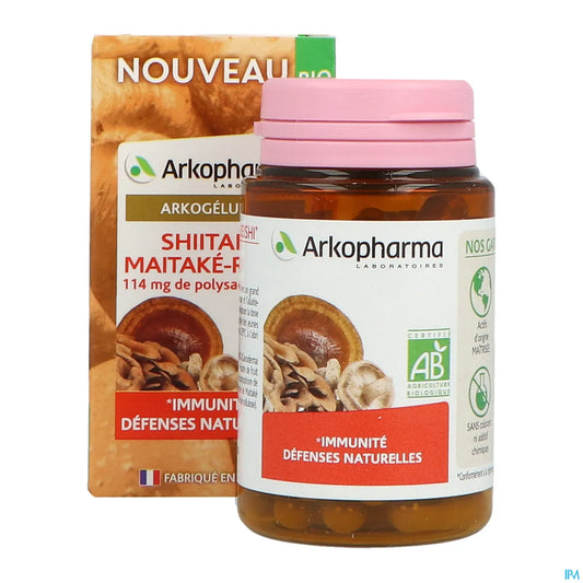 Shiitake Maitake Reishi Bio 40 Gélules