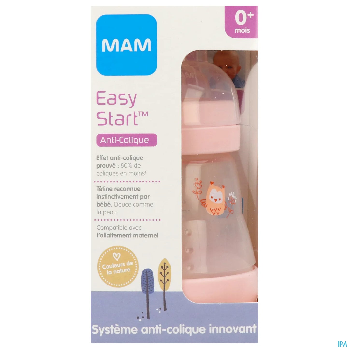 Biberon Easy Start Anti Colic 160ml Blush