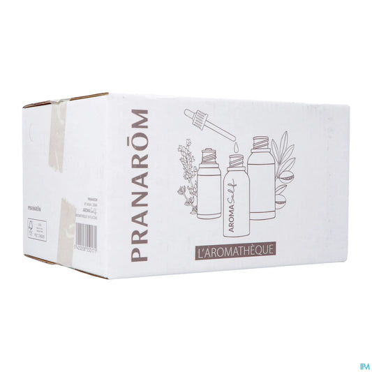 Aromathèque Coffret Bois 18 Flacons