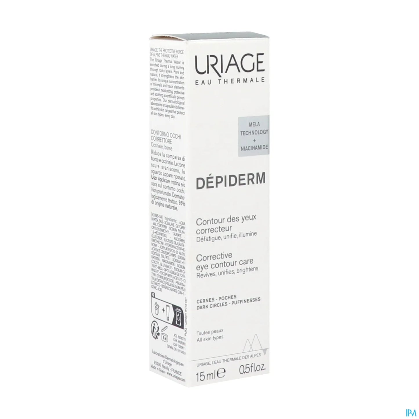 Depiderm Crème Gel Contour Des Yeux Correcteur 15 ml