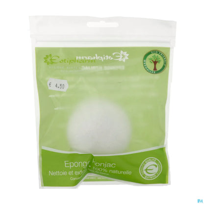 100% Natural Konjac Sponge 1 Unit