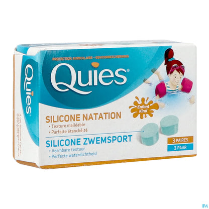 Protection Auditive Silicone Enfant 3 Pairs