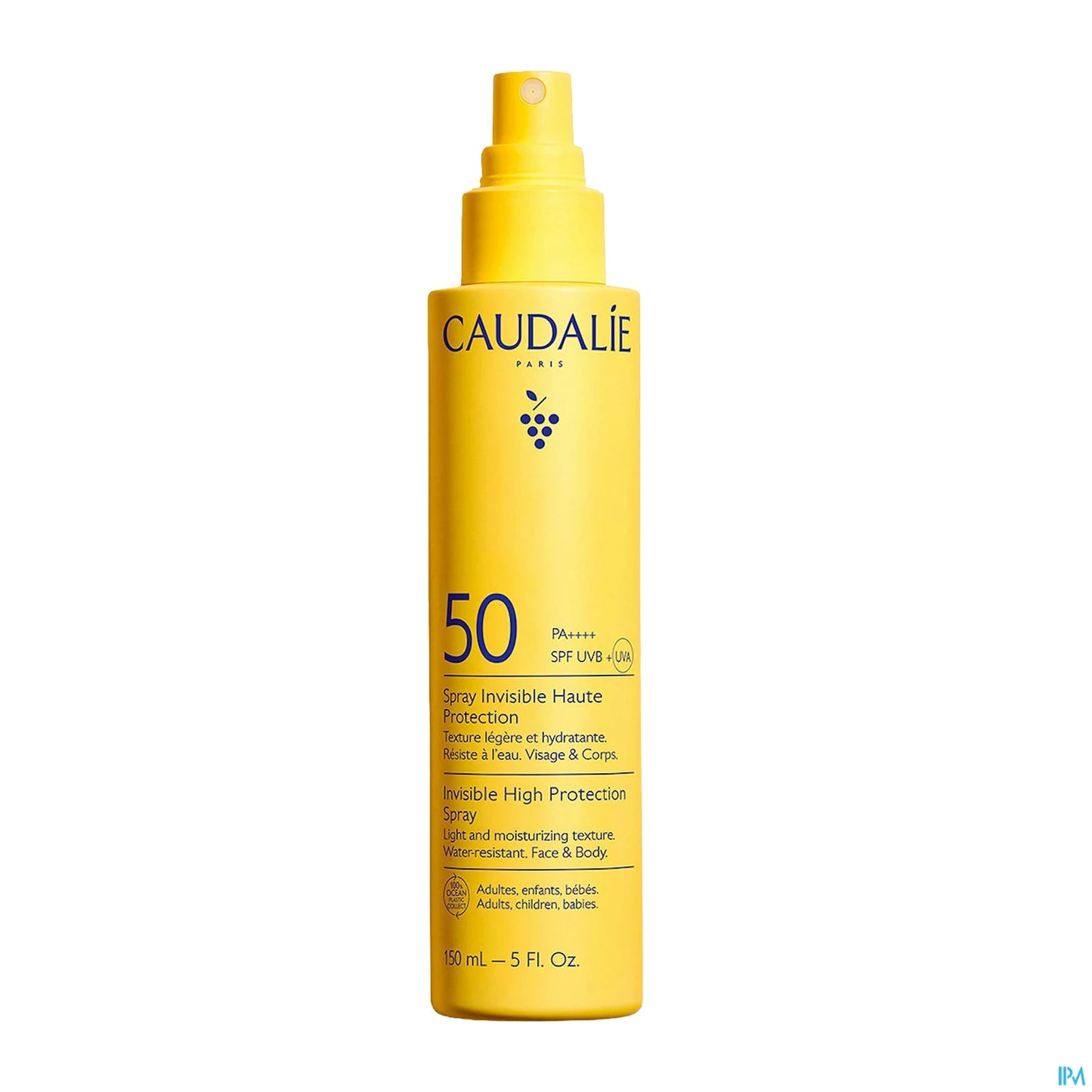 Caudalie Vinosun Protect Spray Invisible Haute Protection Solaire SPF50 150 mL