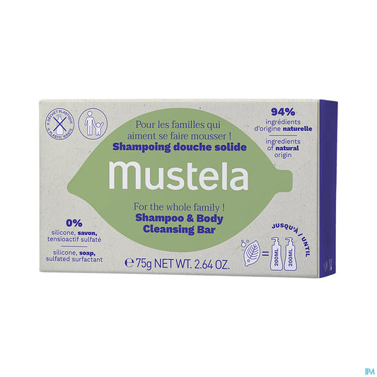 Shampoing Douche Solide Peau Normale 75g