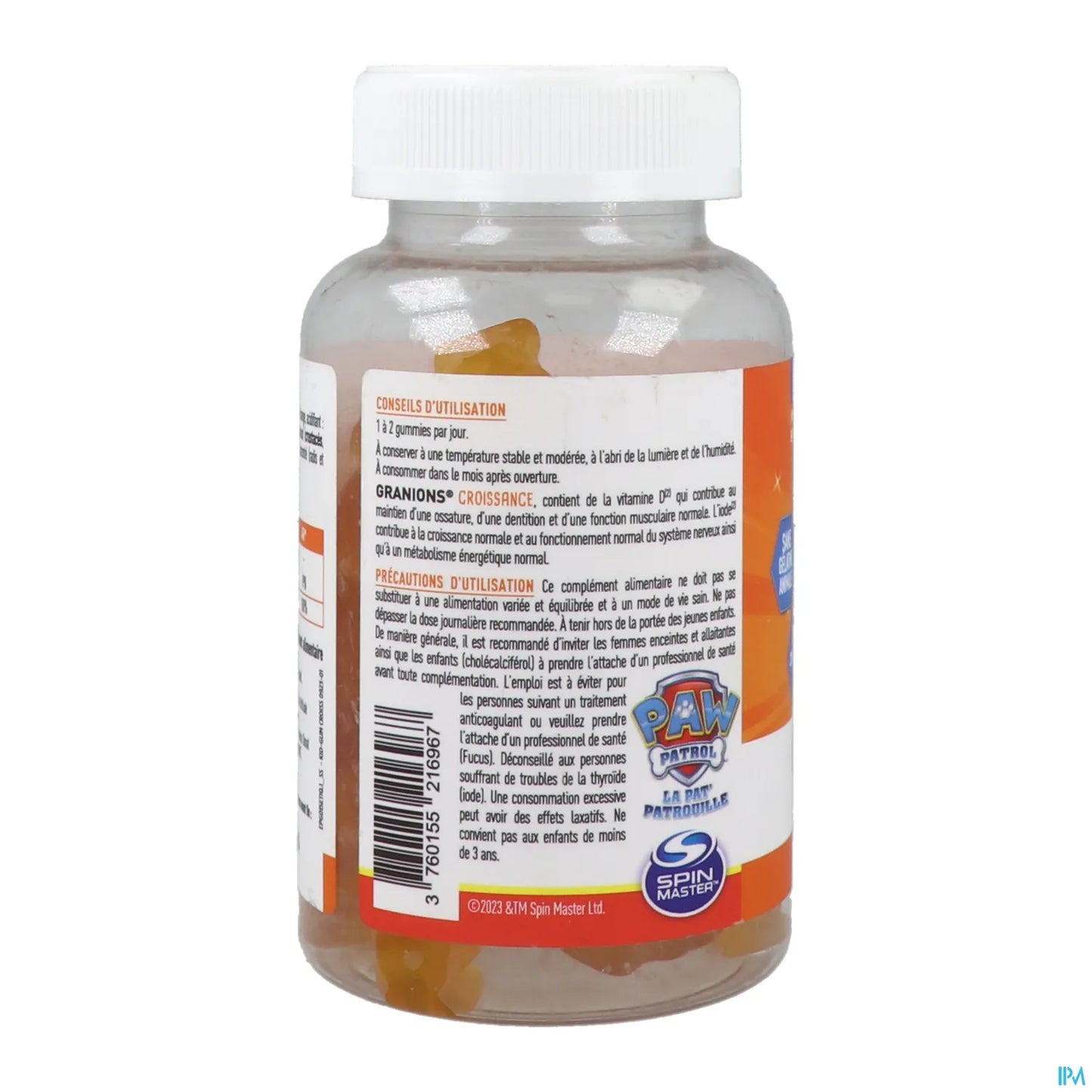 Kid Pat'Patrouille Croissance 60 Gummies