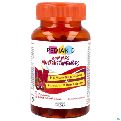 Gommes Multivitaminées 60 Gommes
