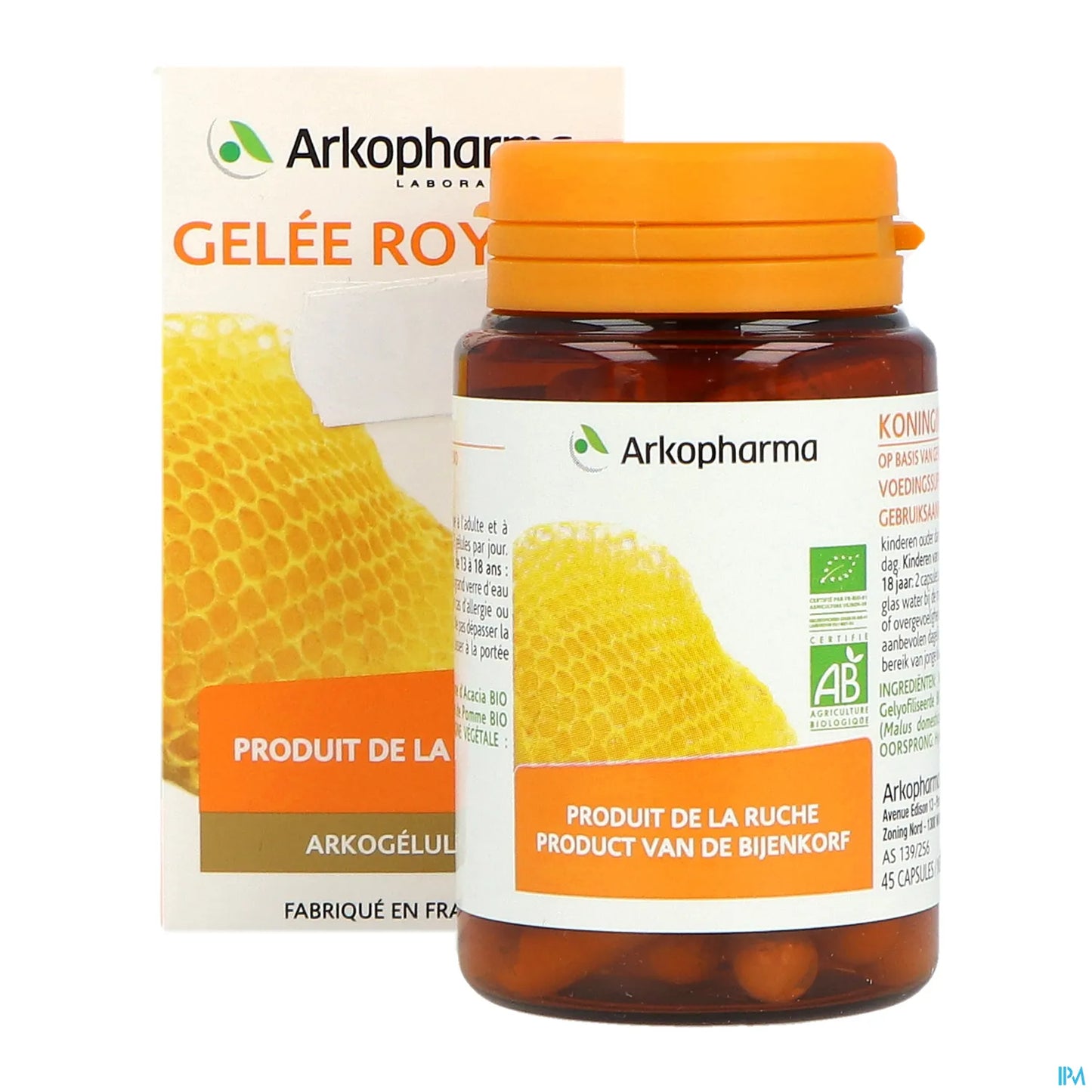 Gelée Royale Bio Boîte de 45 gélules