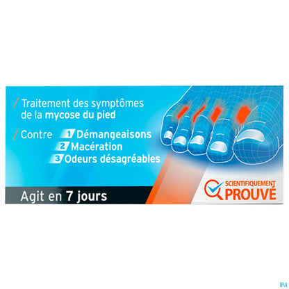 Cooper Excilor Mycose Du Pied 3 en 1 Crème Podologique 15ml