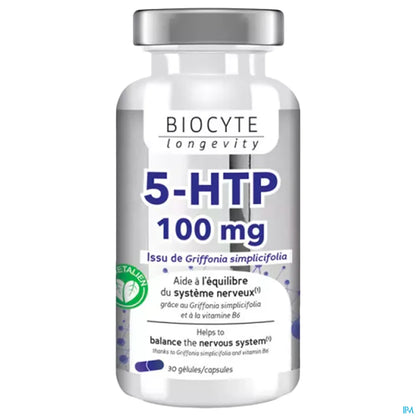 5-HTP 100mg Gélules Conditionnement 30