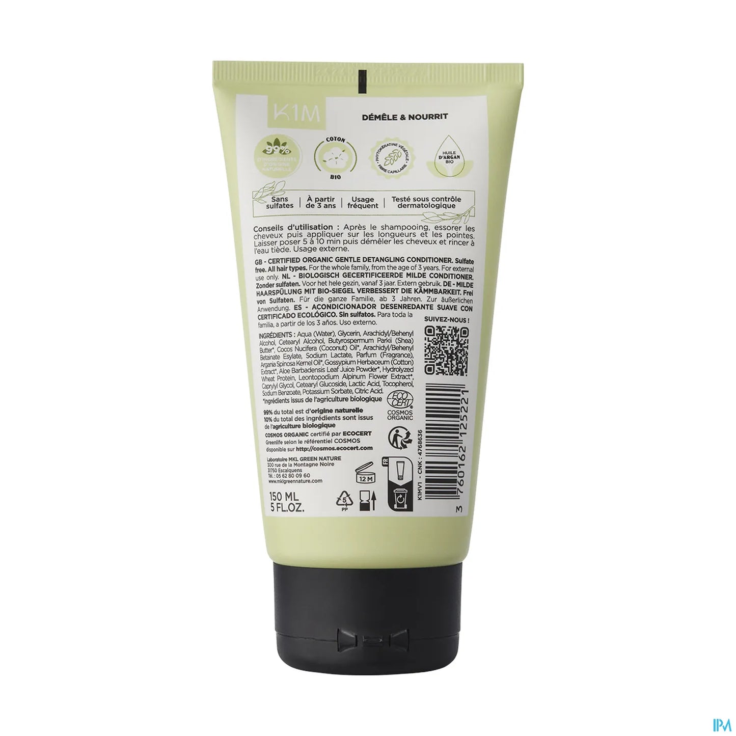 KERAHLIA Balsamo districante delicato 150 ml