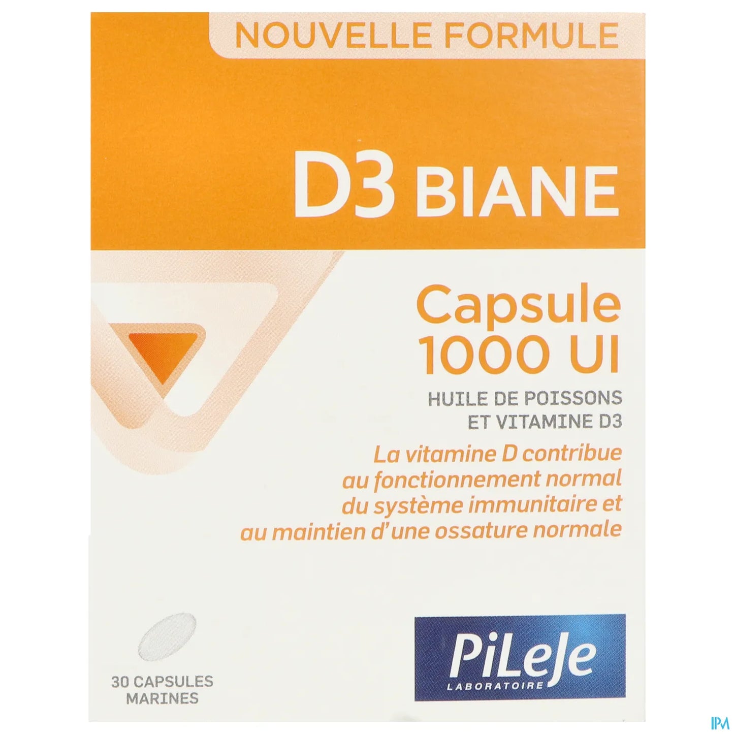D3 Biane 30 Capsules 1000UI