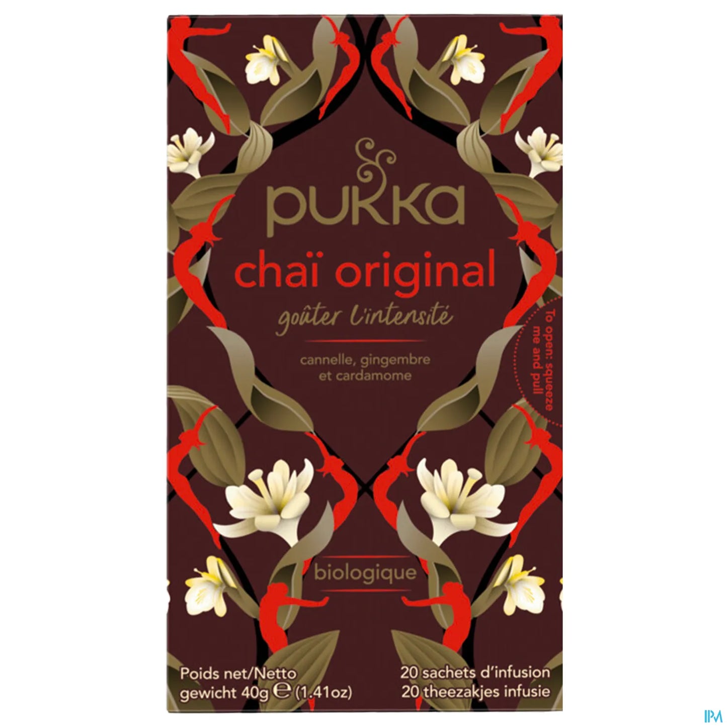 Thé Noir Chai Original 20 Infusettes