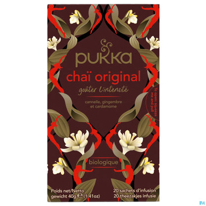 Thé Noir Chai Original 20 Infusettes