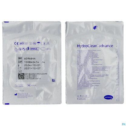 HydroClean Advance Pansement Hydrogel Absorbant Ovale 4x8 cm