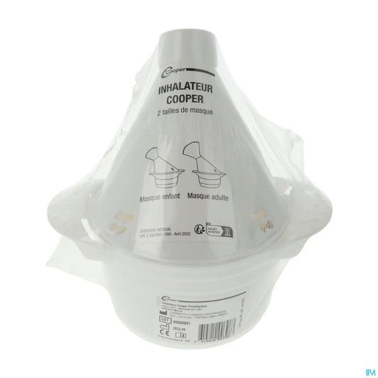Adult Inhaler Polyethylene Blue White
