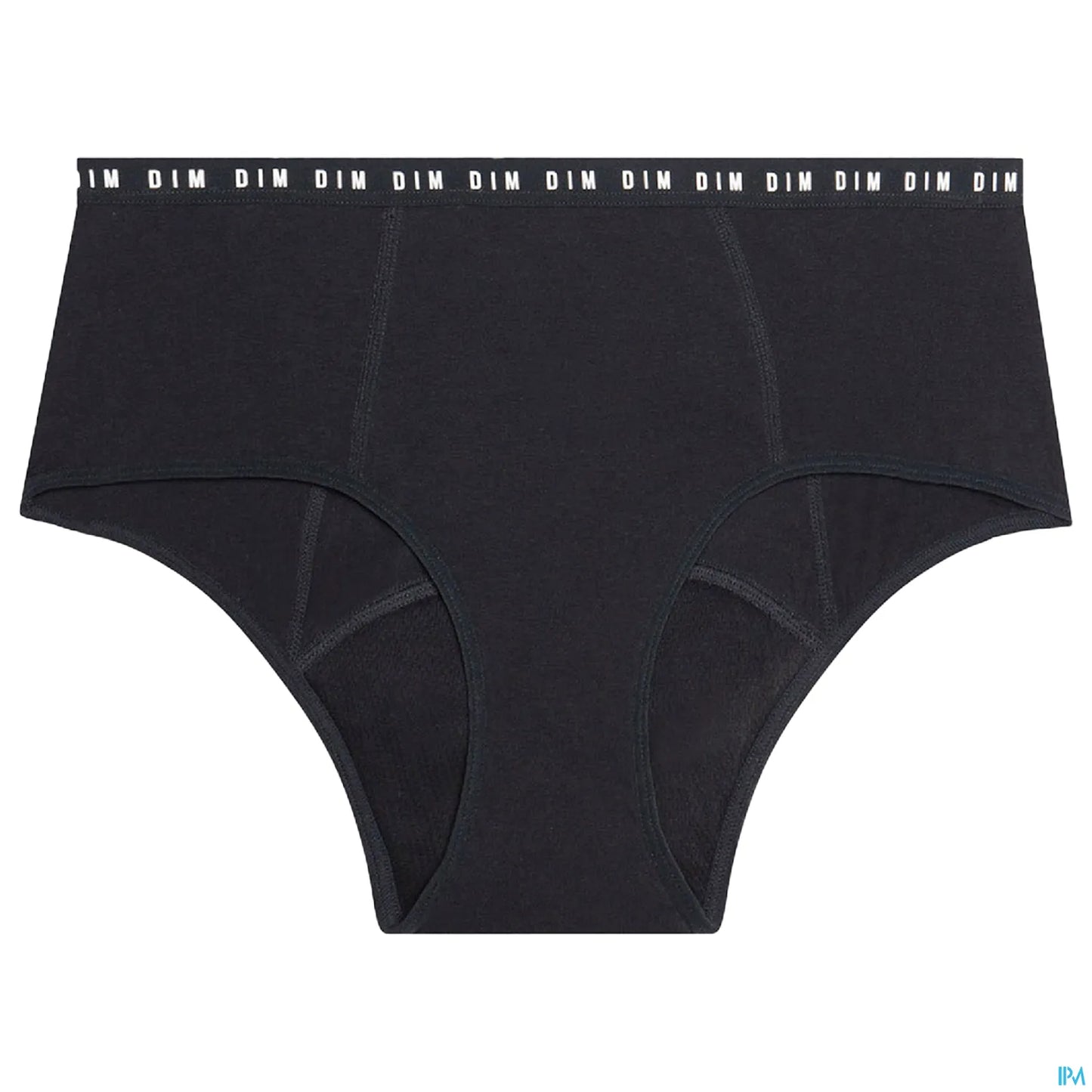 Organic Menstrual Boxer Heavy Flow Black Size 40/42
