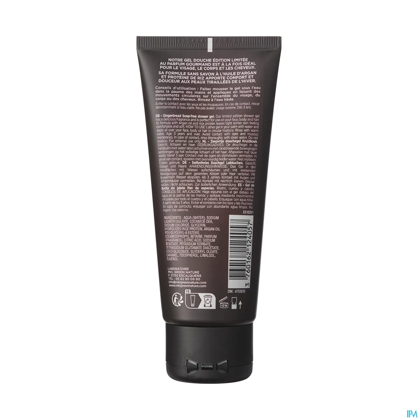 Gel Douche Pain D'épices Édition Limitée 100ml