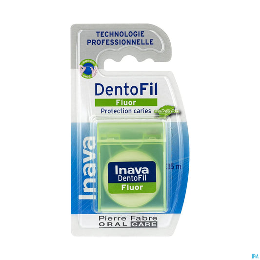 DentoFil Fluor Fil Dentaire Menthe Fraiche 35m