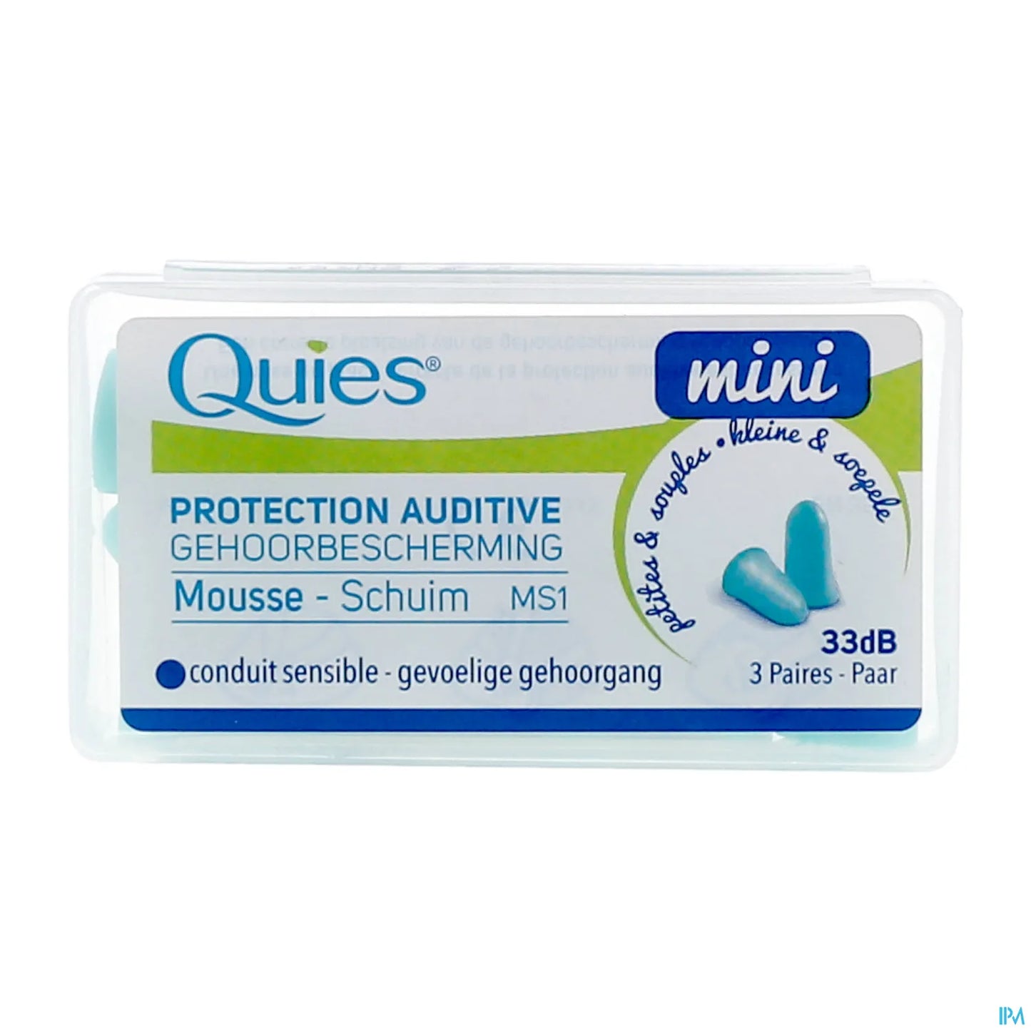 Mini Protection Auditive Mousse 3 Paires