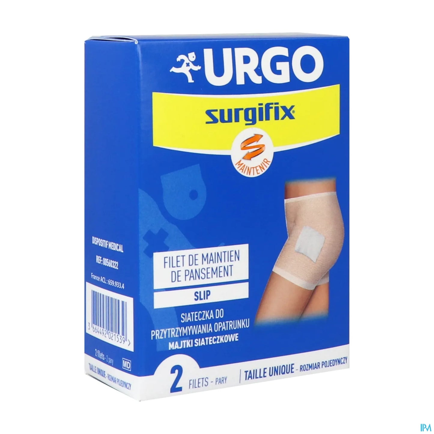 Surgifix Slip Taille Unique Boîte de 2 Filets