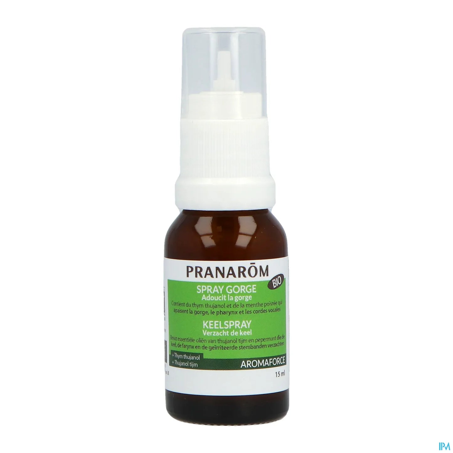Aromaforce Organic Soothing Throat Spray 15 ml
