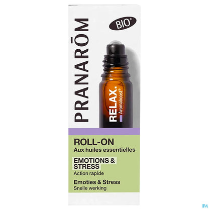 Aromaboost Relax Roll-On Bio aux Huiles Essentielles 5ml