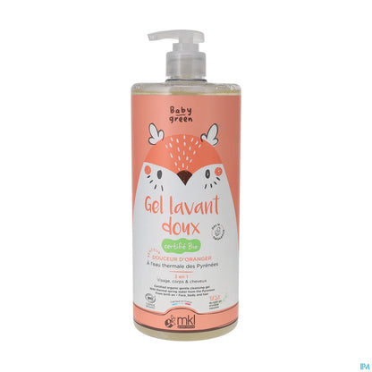 Green Nature Baby Green Organic Gentle Cleansing Gel 1 L