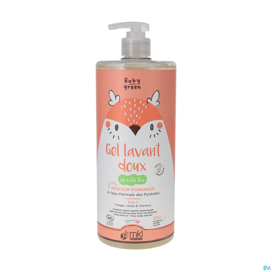 Green Nature Baby Green Organic Gentle Cleansing Gel 1 L
