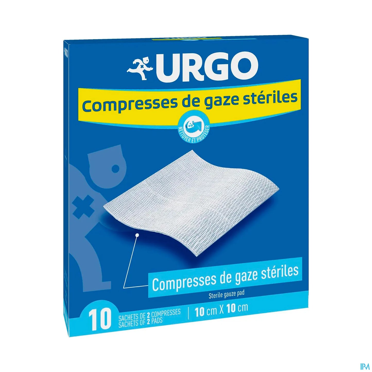 Compresse Stérile Gaze 10x10 cm Boîte de 20