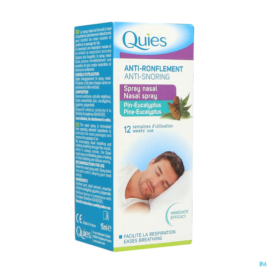 Anti-Snoring Nasal Spray Pine Eucalyptus 15ml
