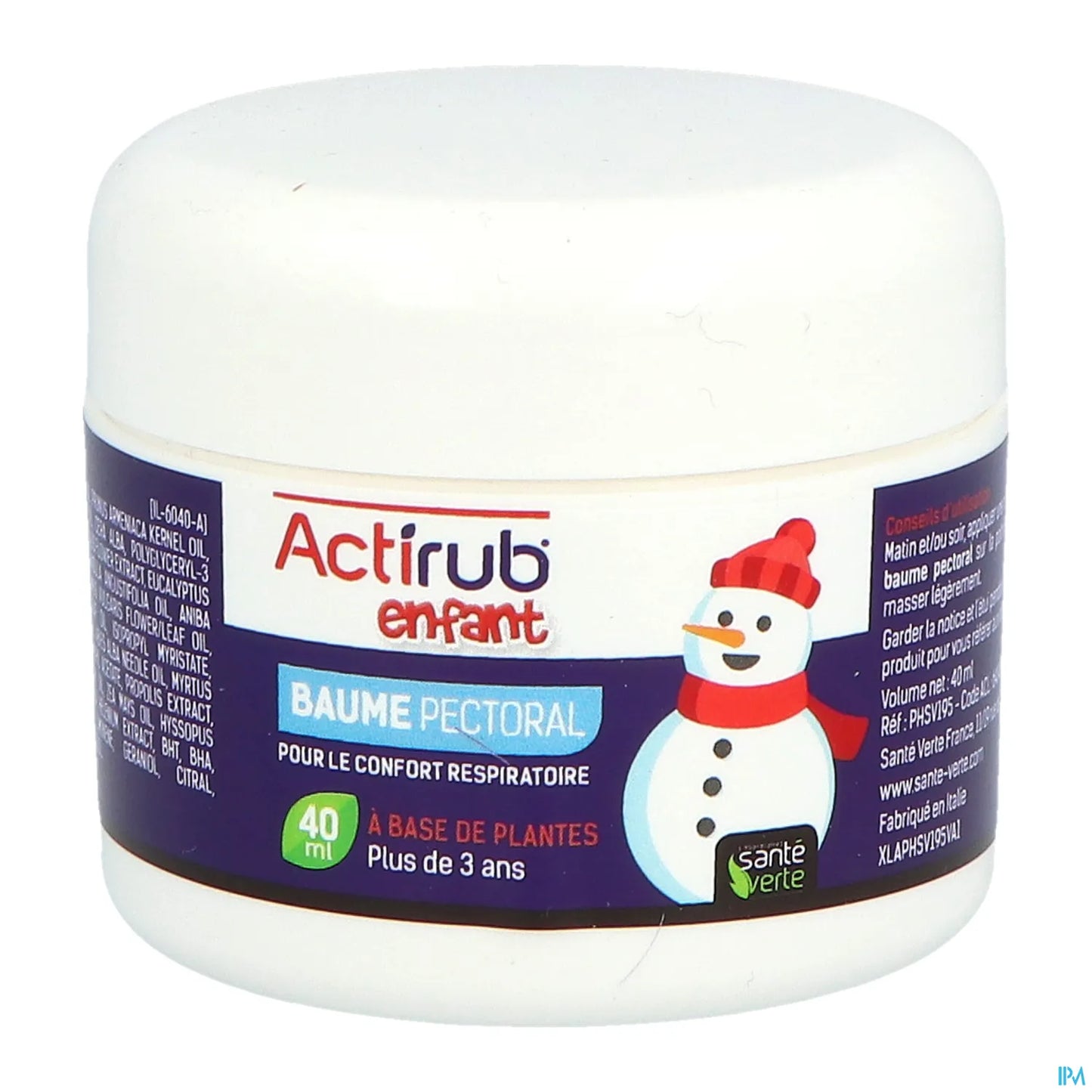 Balsamo pettorale Actirub 40 ml