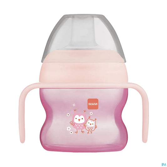 Tasse à Bec Souple +6 Mois Jaune Motif Renard 150ml