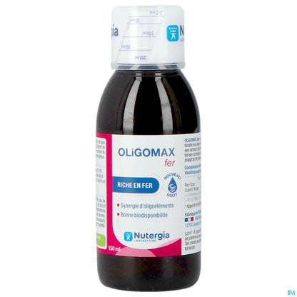 Oligomax Fer Solution Buvable Flacon 150ml