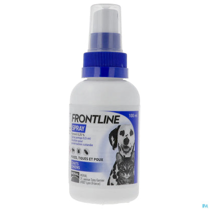 Merial Frontline Flea and Tick Spray 100 ml