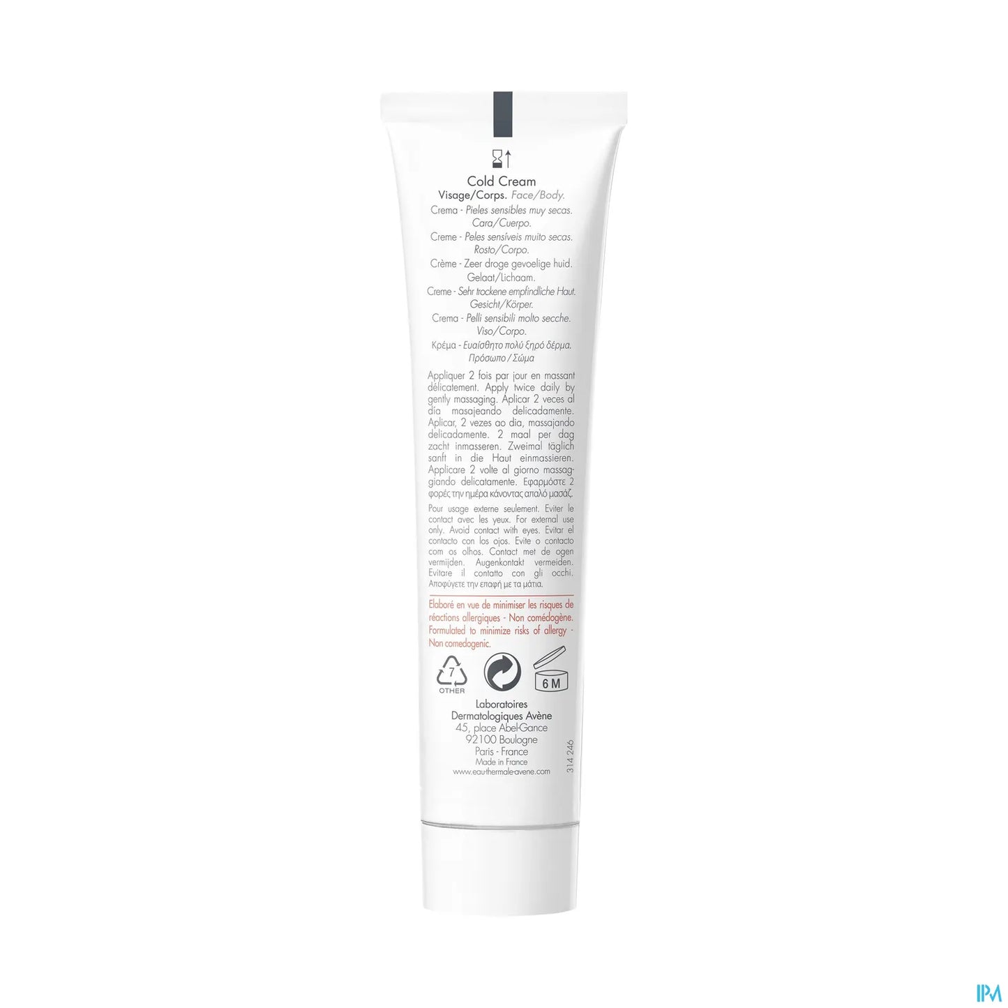 Cold Cream Crème 40ml