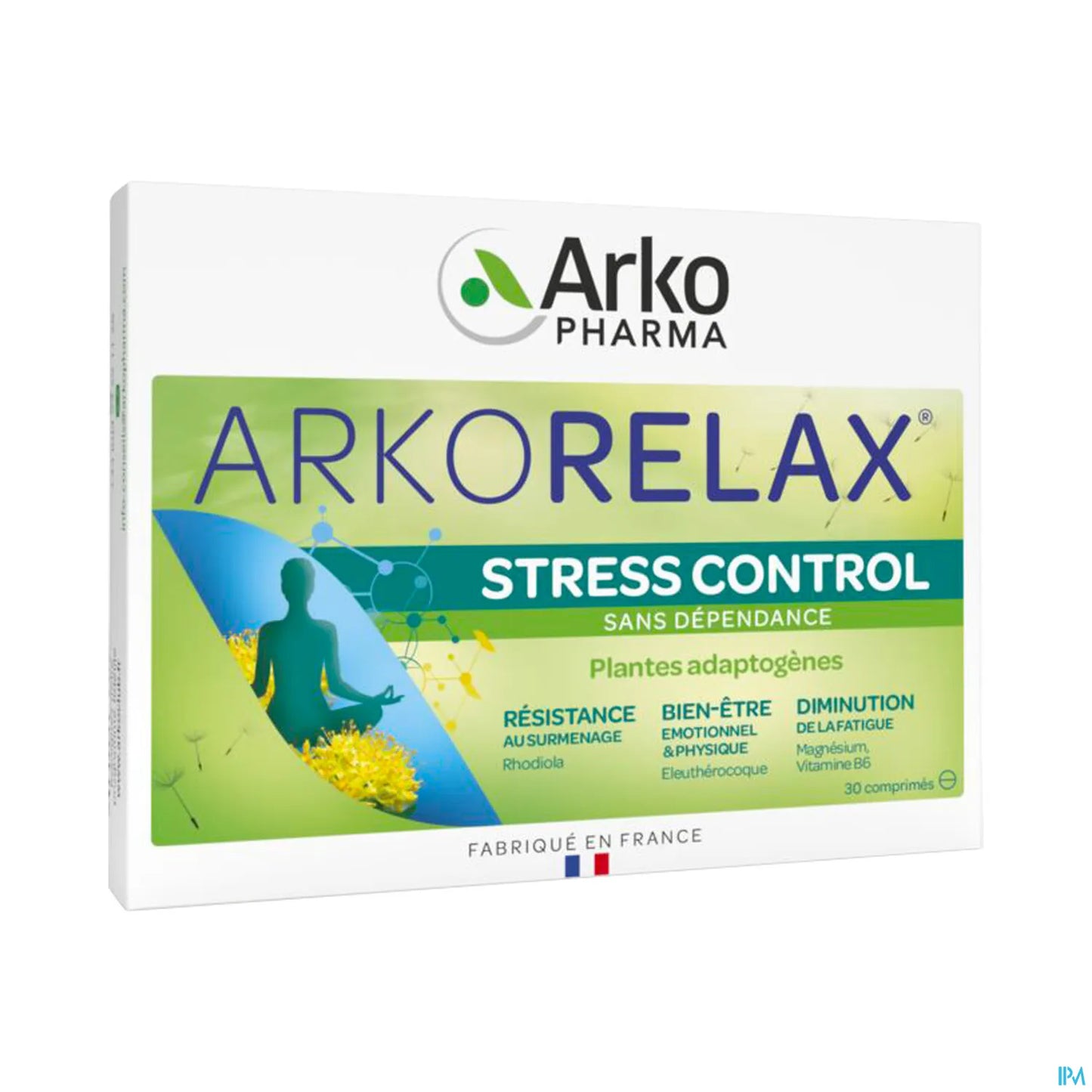 Arkorelax Stress Control Boîte de 30 Comprimés