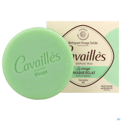 Rogé Cavaillès Nettoyant Visage Solide Masque Éclat 70 g