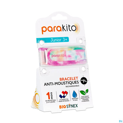 Braccialetto antizanzare Junior Tie and Die, confezione da 1