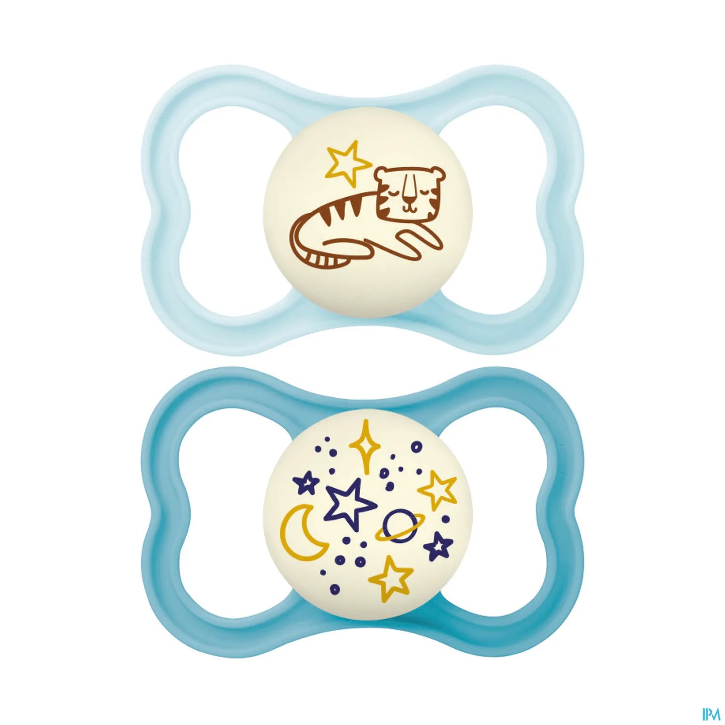 Sucette Supreme Nuit Plus de 6 Mois Silicone Lot de 2