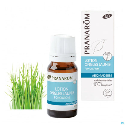 Soluzione per unghie gialla biologica Aromaderm 10 ml