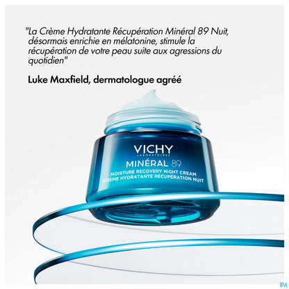 Mineral 89 Recovery Cream Night Hydration Melatonin 50ml