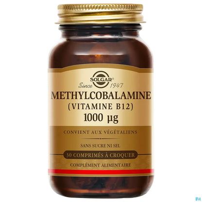 Metilcobalamina Vitamina B12 1000 µg 30 Compresse Masticabili